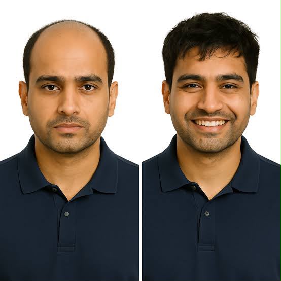 Hair Weaving Before After